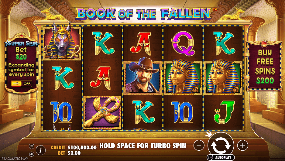 John Hunter & The Book Of The Fallen (Pragmatic Play) Image 1